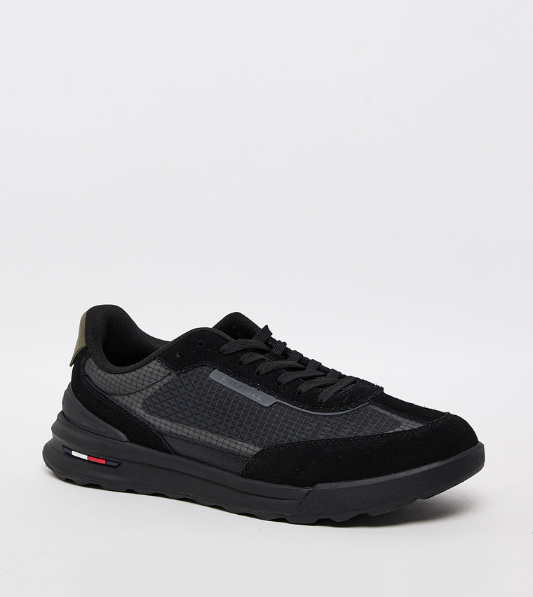 Retro Lace Up Runner Sneakers