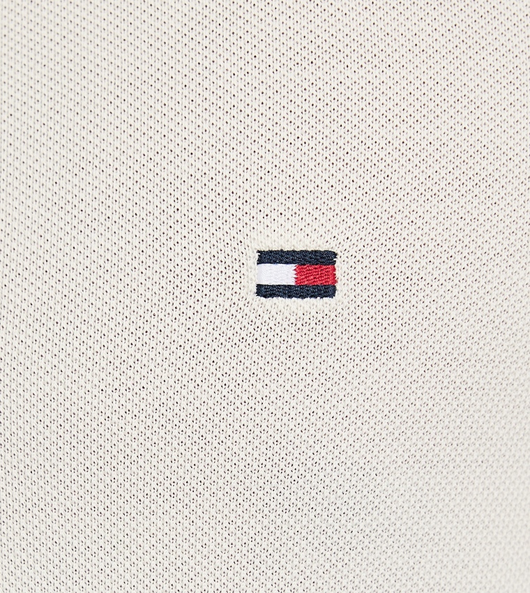 1985 Flag Detail Short Sleeves Polo T-Shirt