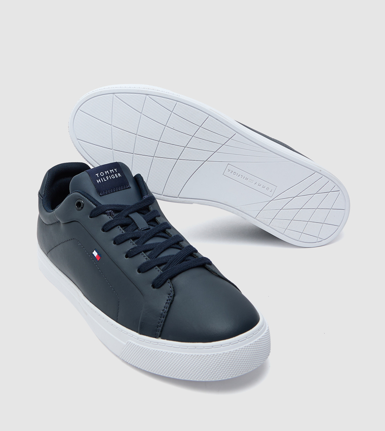 Logo Detail Lace-Up Sneakers