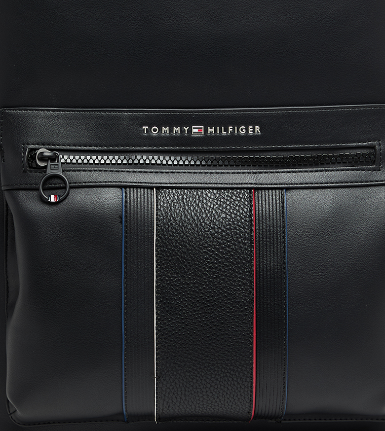 Logo Detail Zippered Backpack