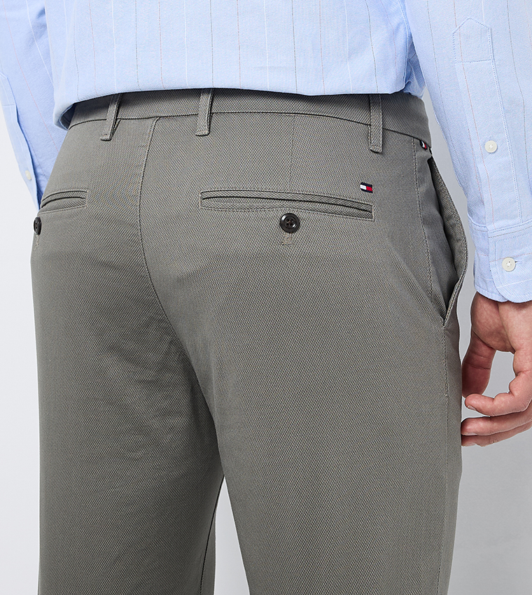 Mid Rise Straight Fit Chinos
