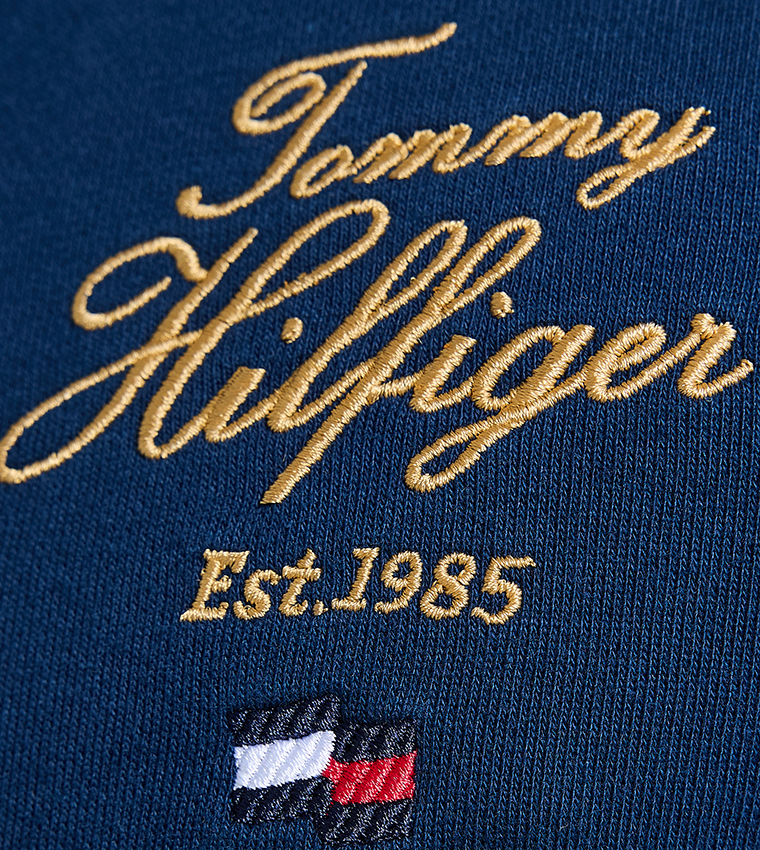 Logo Embroidered Long Sleeves Hoodie