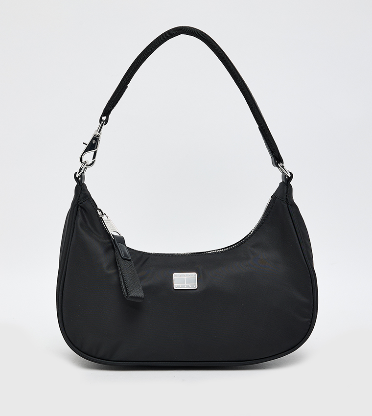 ICONIC Textured Shoulder Bag