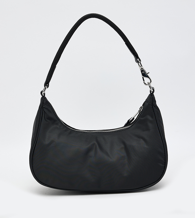 ICONIC Textured Shoulder Bag