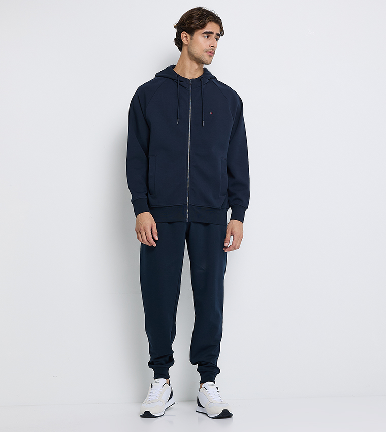 Flag Detail Hooded Tracksuit