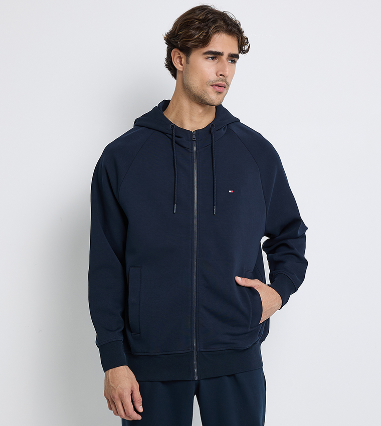 Flag Detail Hooded Tracksuit