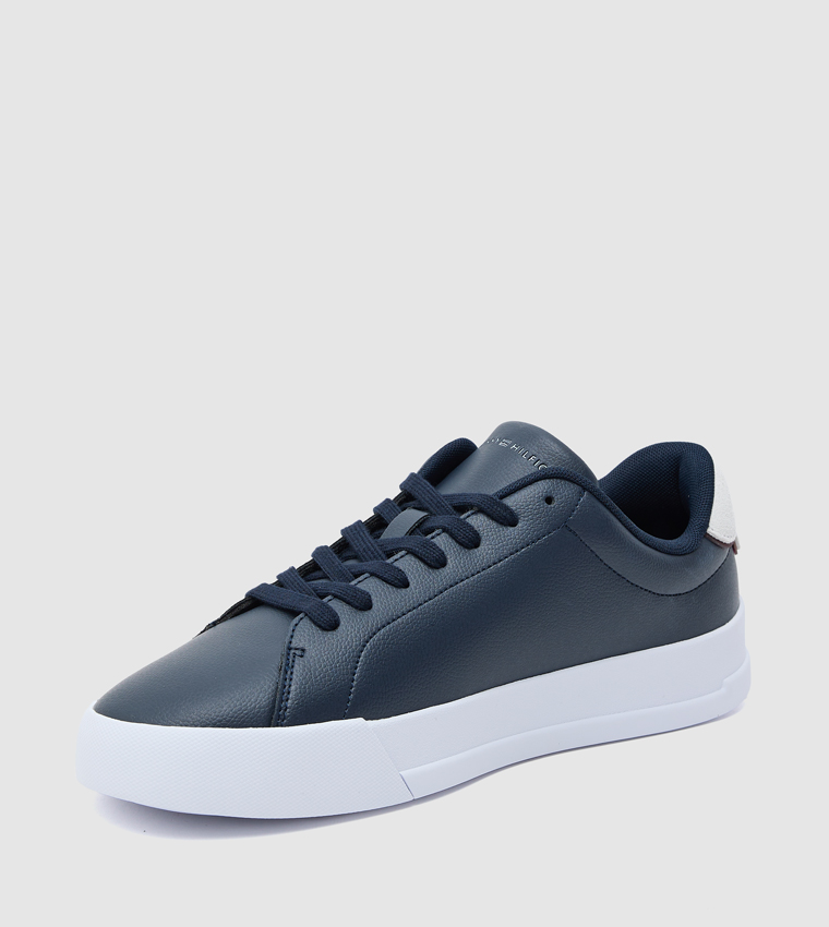 Logo Printed Lace-Up Sneakers