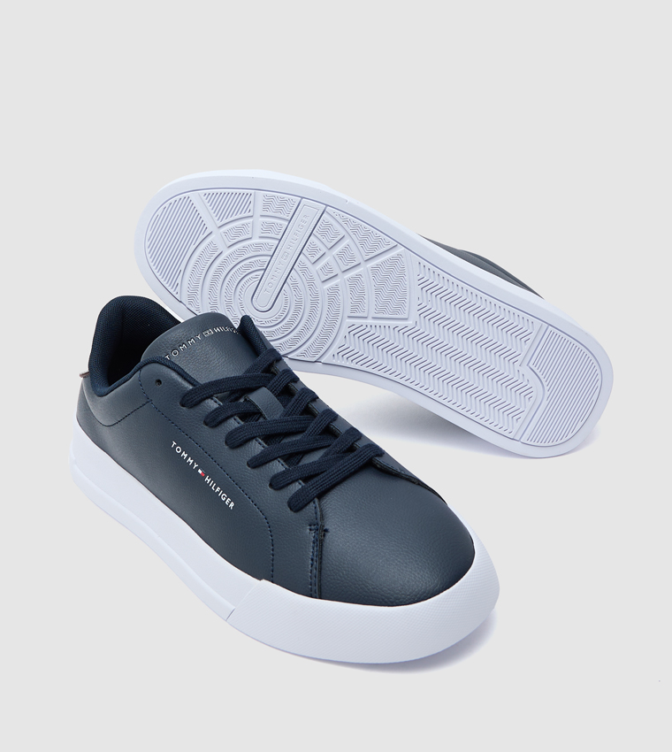 Logo Printed Lace-Up Sneakers