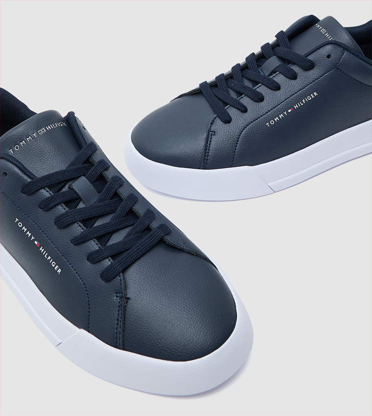 Logo Printed Lace-Up Sneakers
