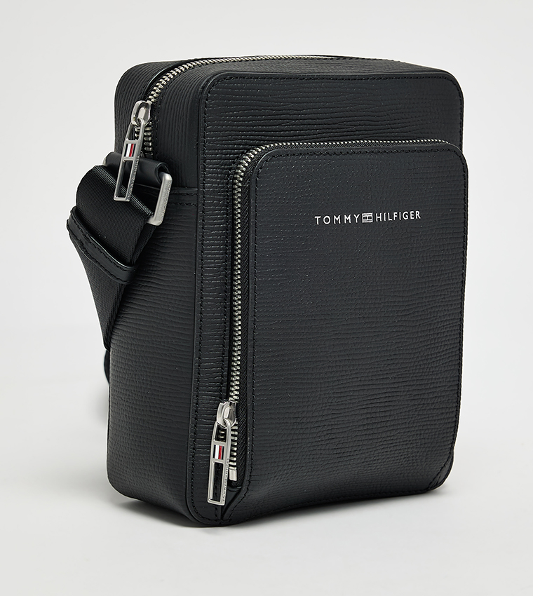 Textured Reporter Bag