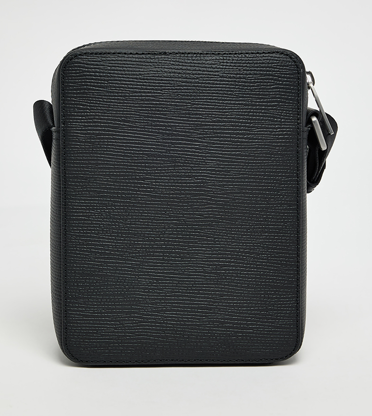 Textured Reporter Bag