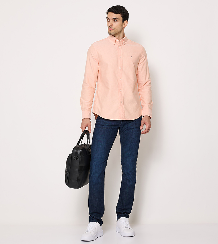 Logo Detail Long Sleeves Shirt