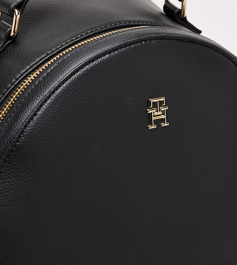 Textured Front Pocket Backpack