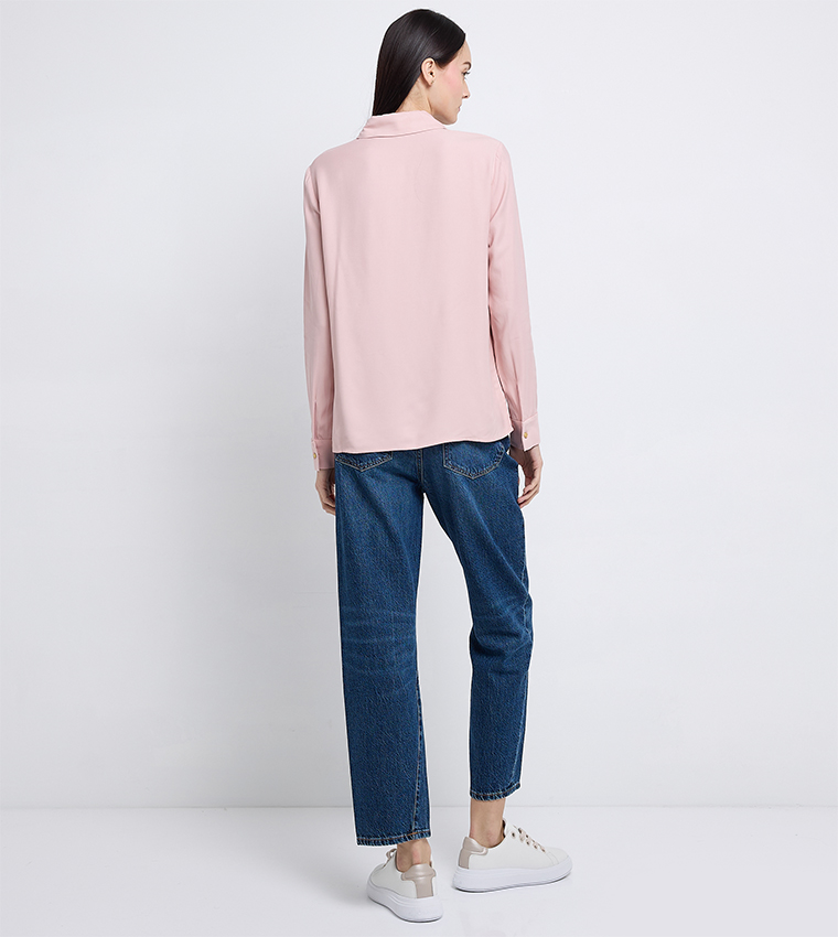 Soft Viscose Relaxed Fit Shirt