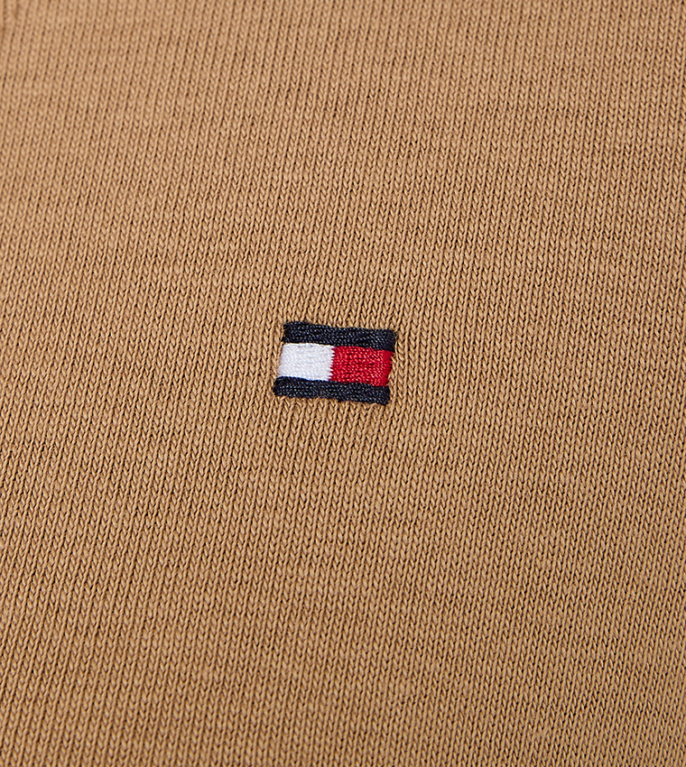 Solid V-Neck Casual T-Shirt