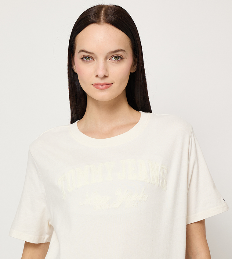Monotype Applique Relaxed Fit T-Shirt