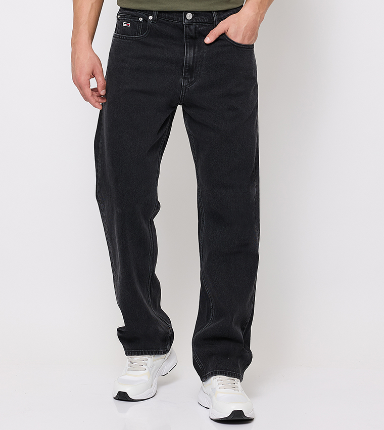 OTIS Washed Straight Fit Jeans