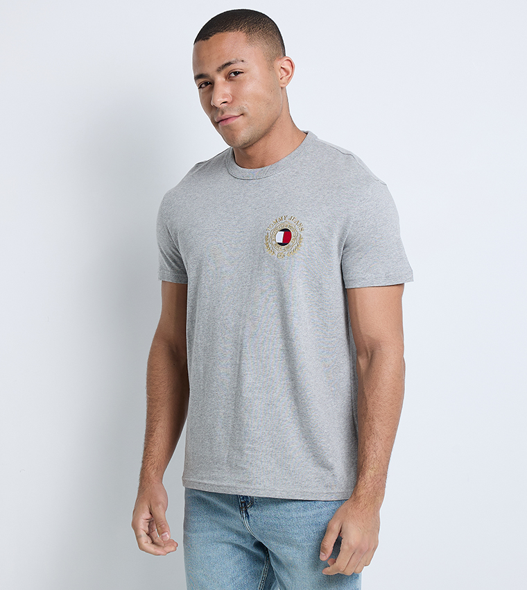 Logo Embroidered Short Sleeves T-Shirt