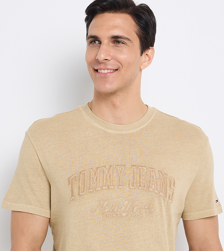 Logo Embroidered Short Sleeves T-Shirt