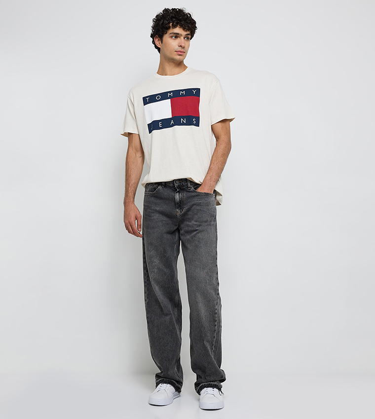 JAIMIE Faded Loose Fit Jeans