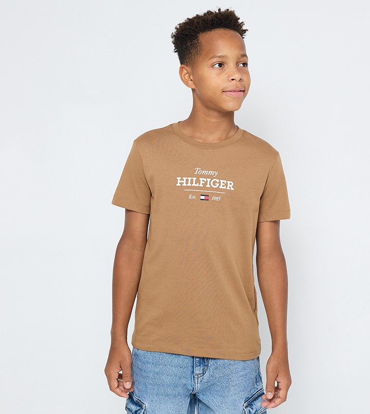 1985 Logo Printed Short Sleeves T-Shirt