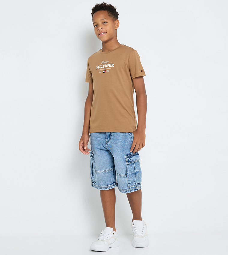 1985 Logo Printed Short Sleeves T-Shirt
