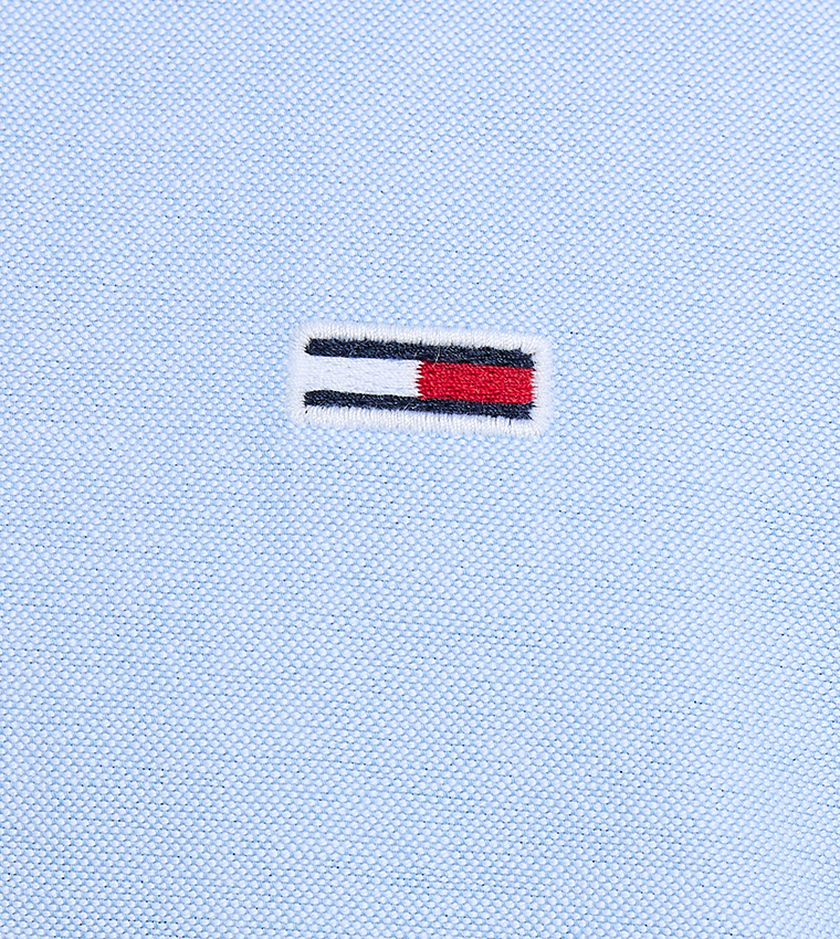 Logo Detail Long Sleeves Formal Shirt