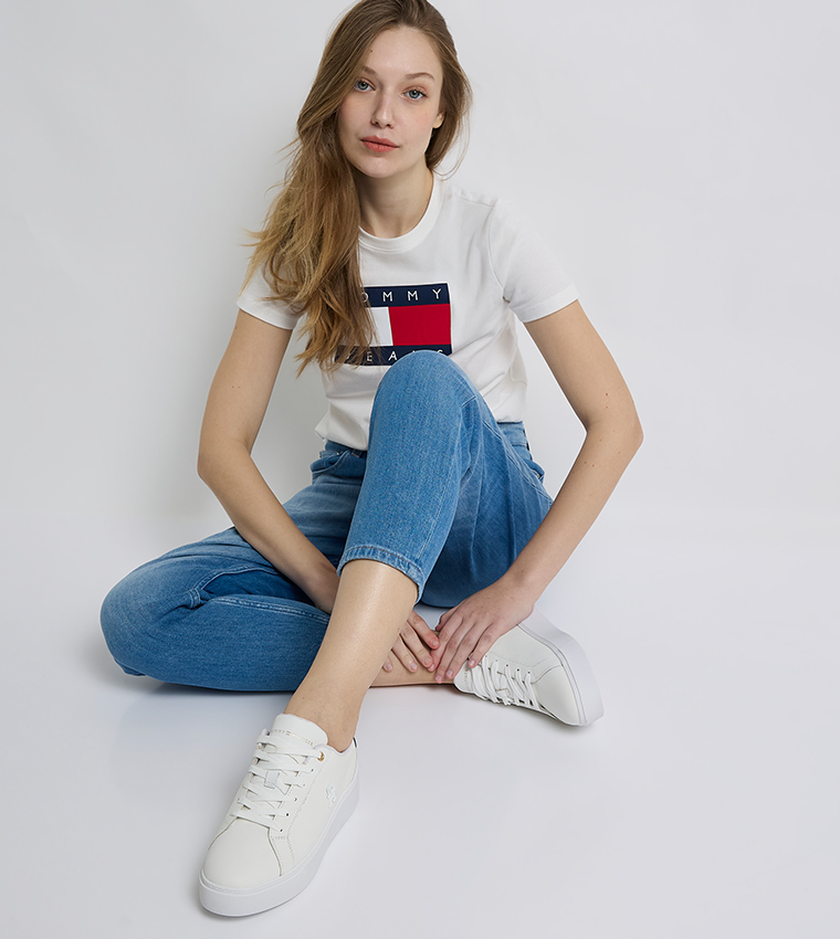 Monogram Low-Top Platform Sneakers