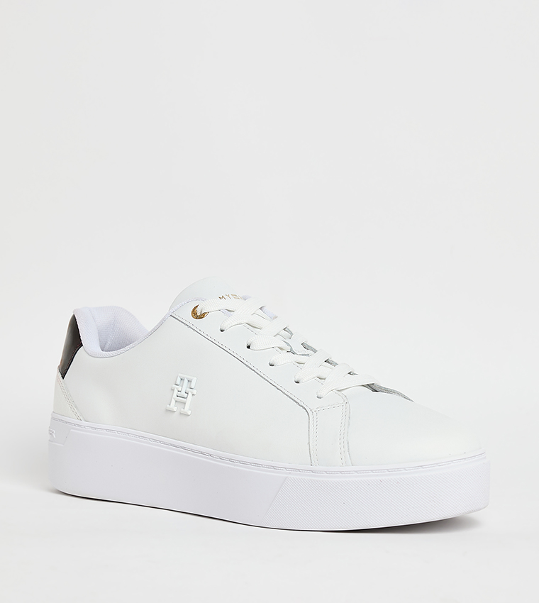Monogram Low-Top Platform Sneakers