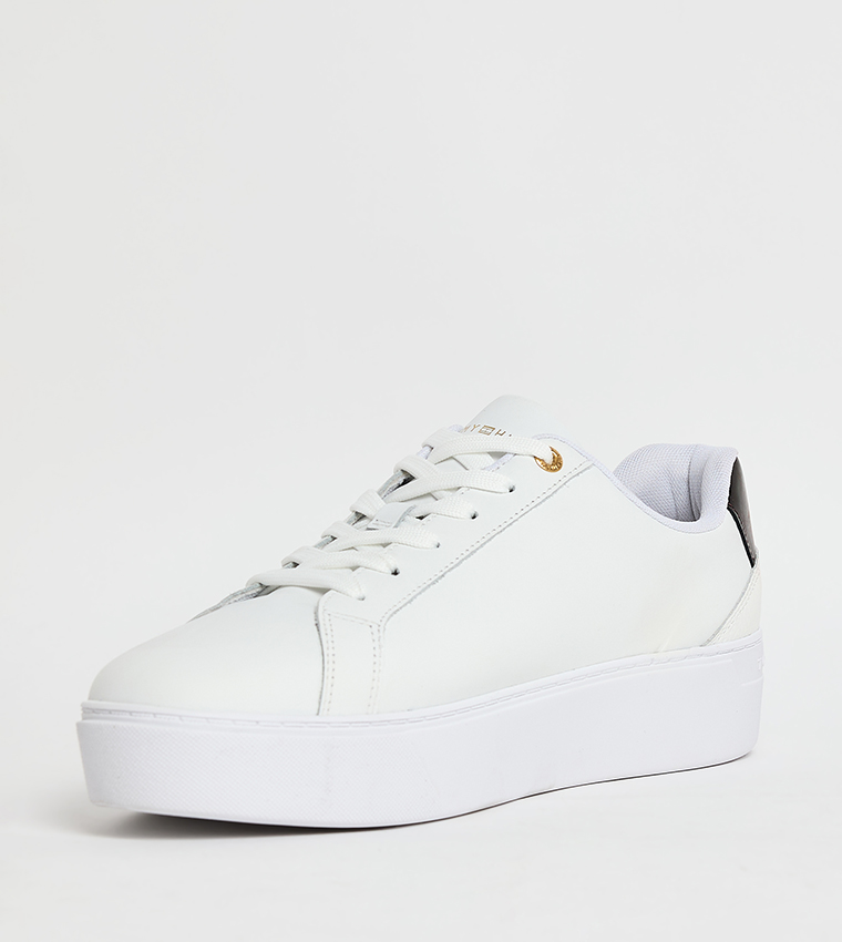 Monogram Low-Top Platform Sneakers