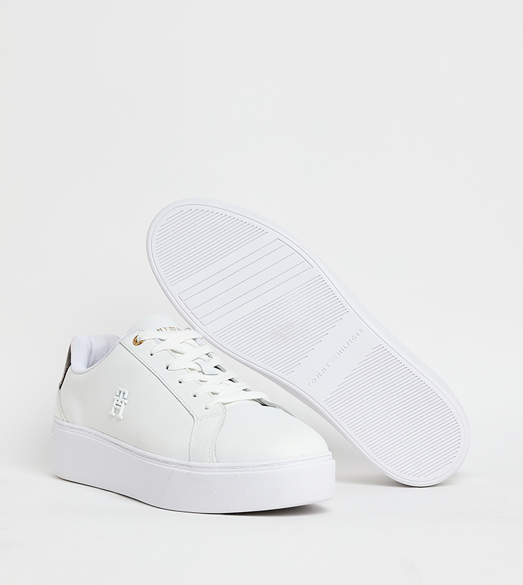 Monogram Low-Top Platform Sneakers