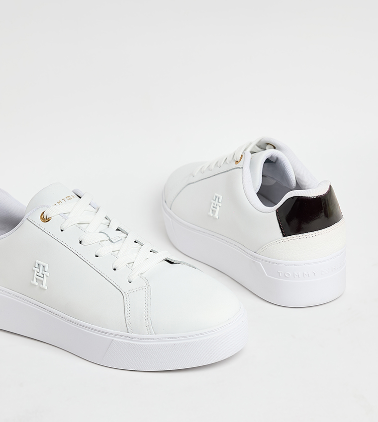 Monogram Low-Top Platform Sneakers