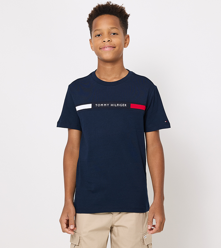 Logo Embroidered Short Sleeves T-Shirt
