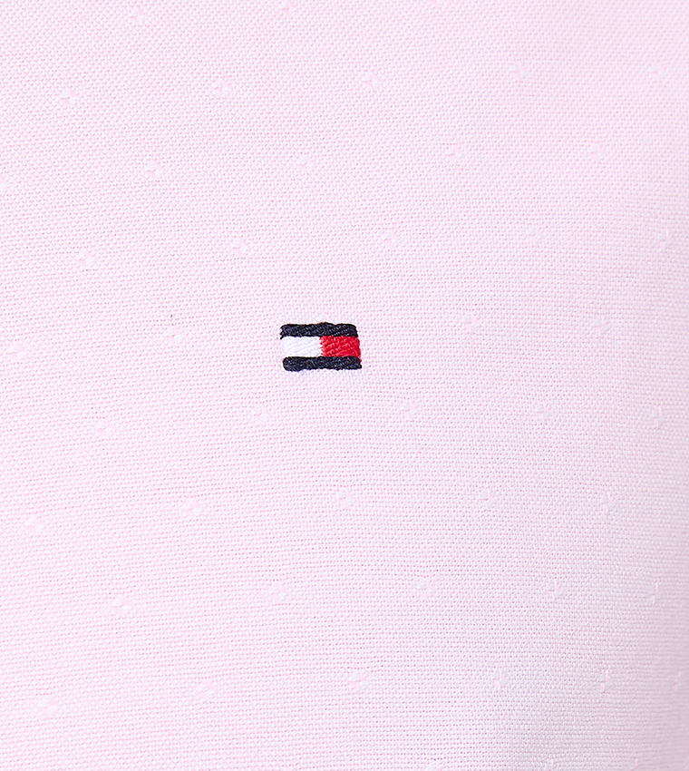 Logo Detail Long Sleeves Oxford Shirt