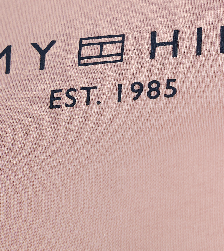 Logo Printed Crew Neck T-Shirt