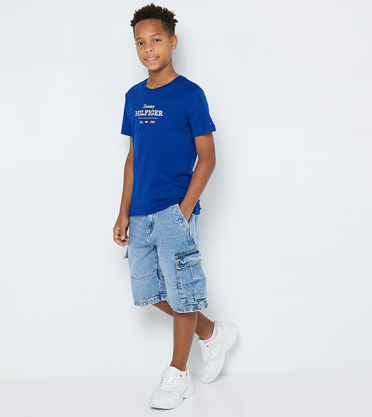 1985 Logo Printed Short Sleeves T-Shirt