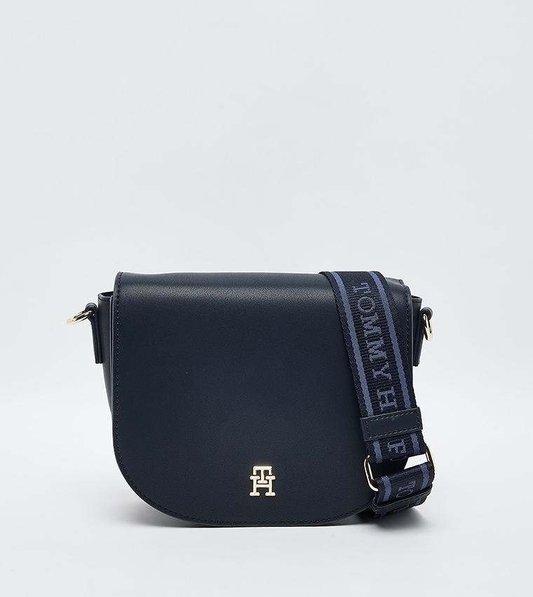 Logo Detail Saddle Bag