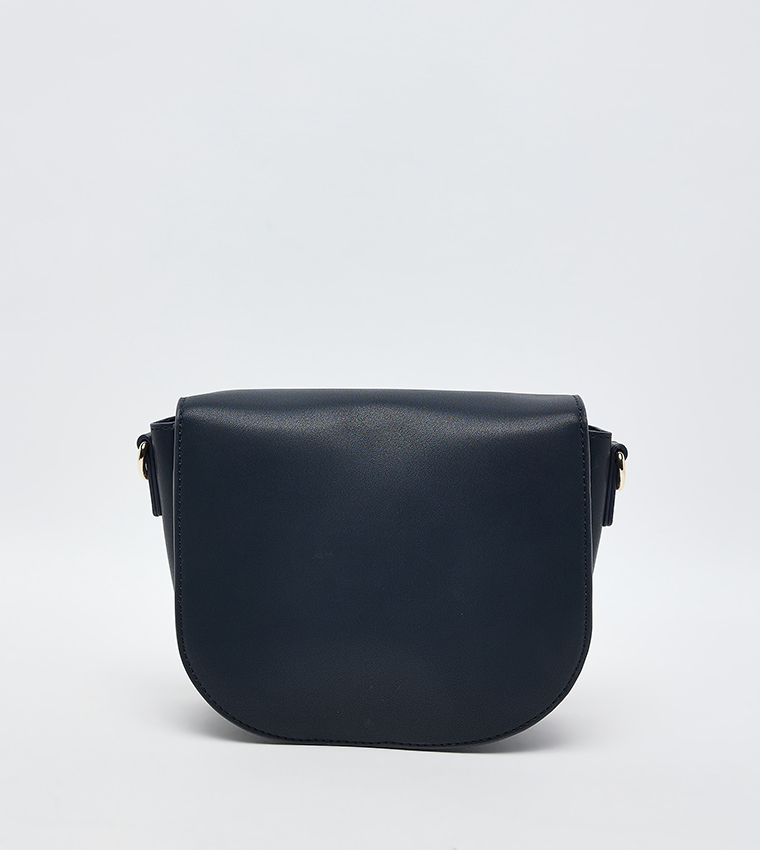 Logo Detail Saddle Bag