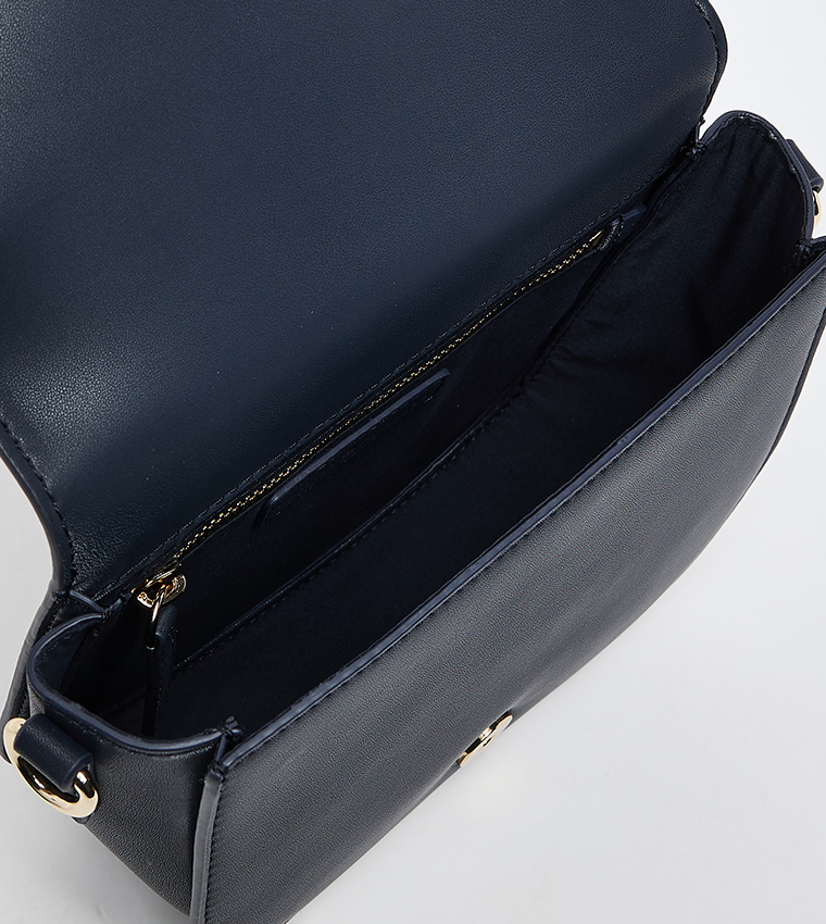 Logo Detail Saddle Bag