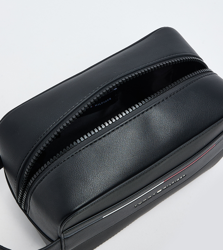 Textured Toiletry Bag