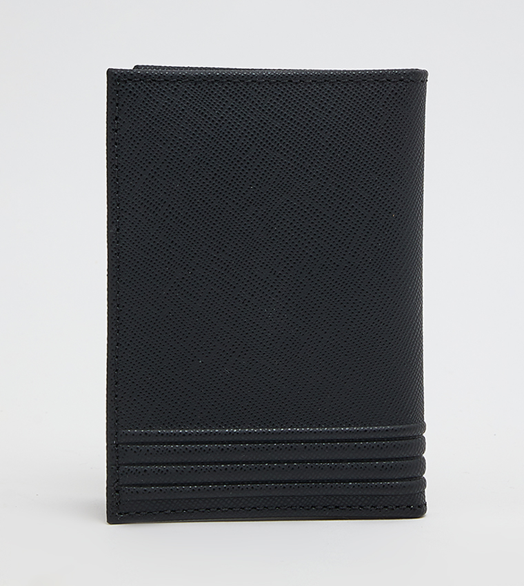 Textured Bi-Fold Wallet