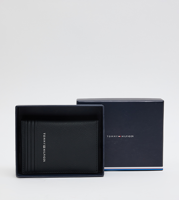 Textured Bi-Fold Wallet
