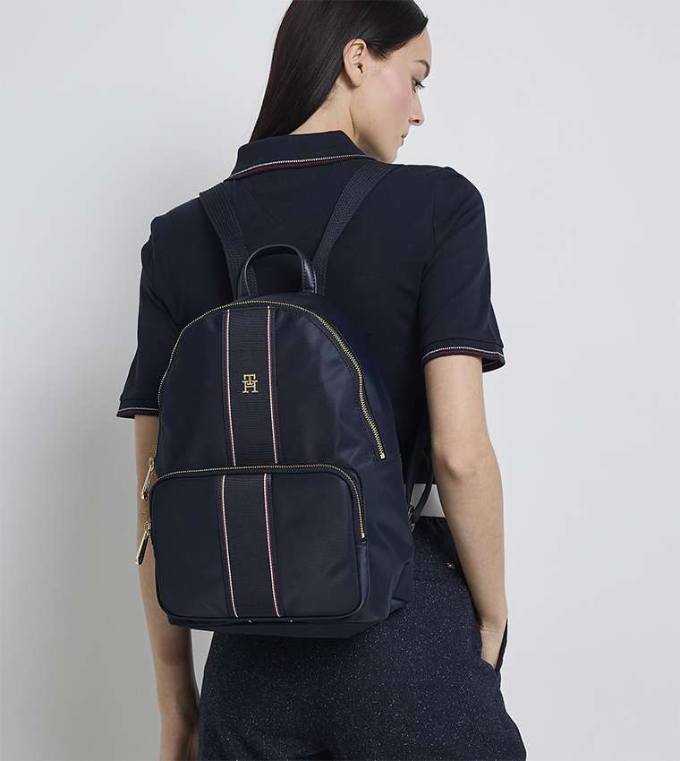POPPY Logo Detail Backpack
