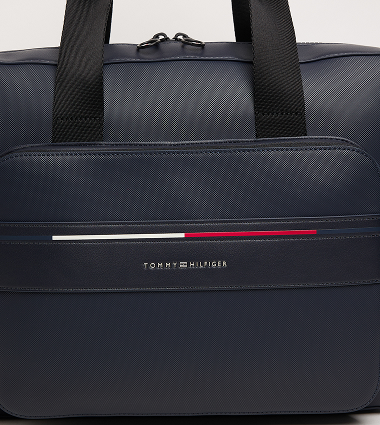 Foundation Logo Detail Laptop Bag