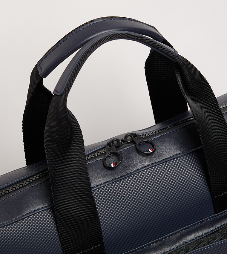 Foundation Logo Detail Laptop Bag