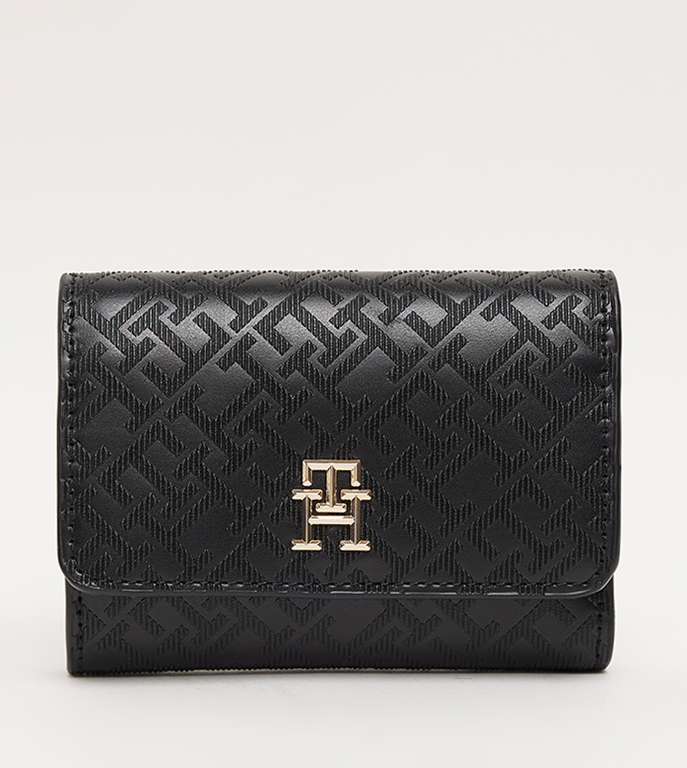 Logo Detail Tri-Fold Wallet
