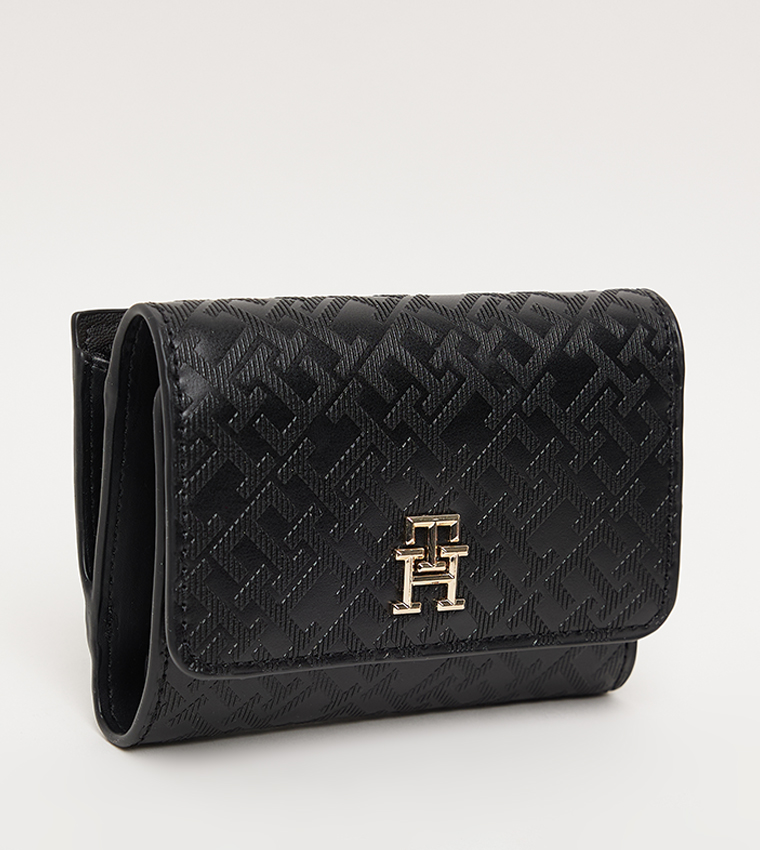 Logo Detail Tri-Fold Wallet