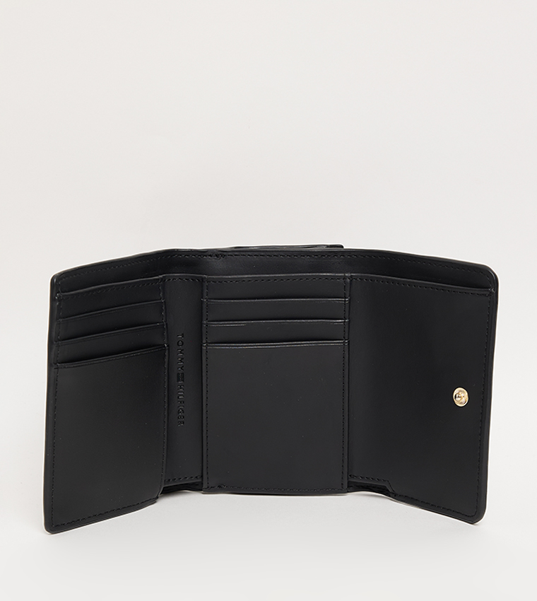 Logo Detail Tri-Fold Wallet