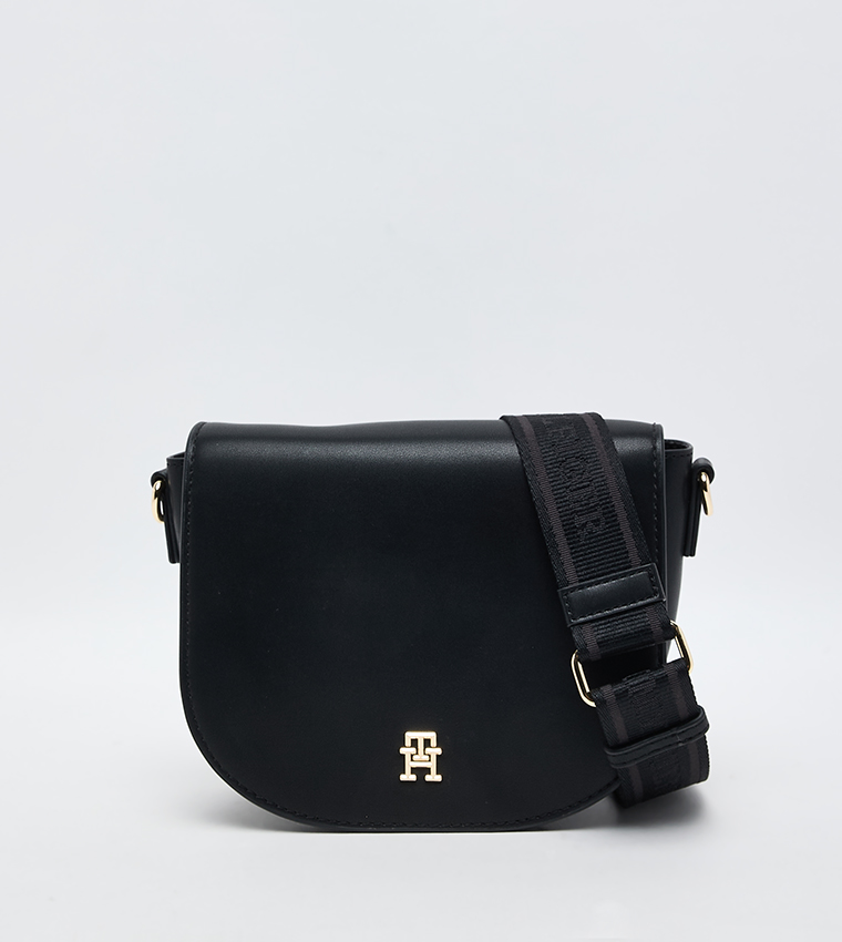 Logo Detail Saddle Bag