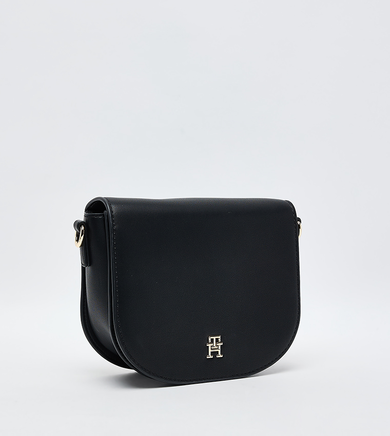 Logo Detail Saddle Bag